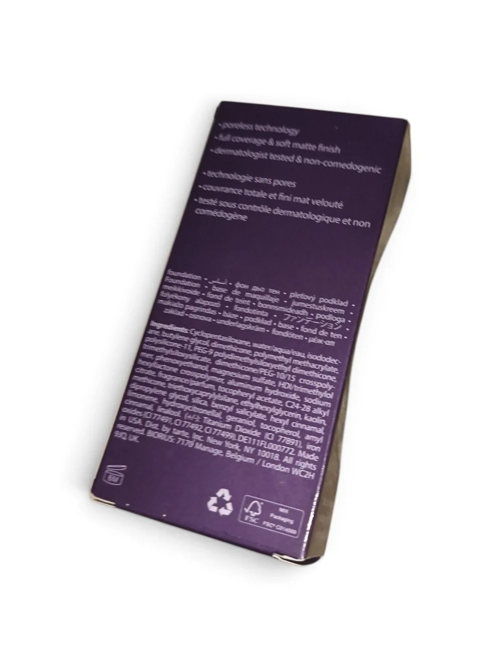 tarte Amazonian Clay Foundation- 51N Deep Neutral